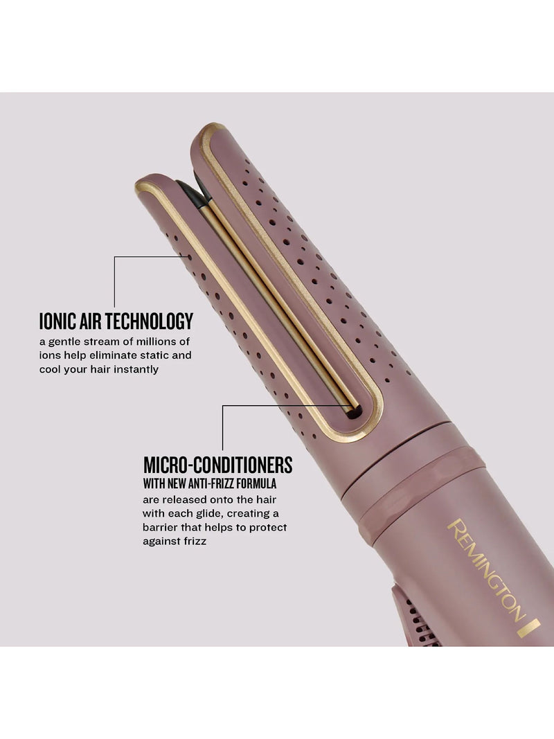 Remington Purple Airvive rotating curling wand (British brand)