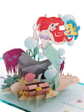 Hallmark Disney The Little Mermaid pop-up greeting card, imported from the UK