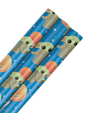 Hallmark Grogu wrapping paper 3 rolls, imported from the UK