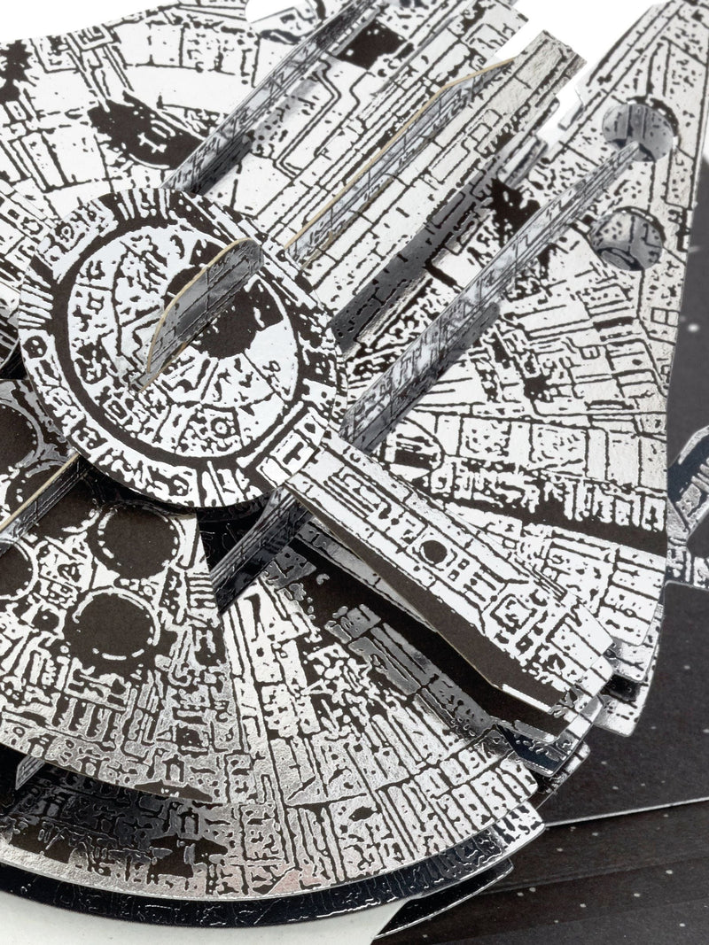 Hallmark Star Wars Millennium Falcon pop-up card - British product