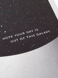 Hallmark Star Wars Millennium Falcon pop-up card - British product