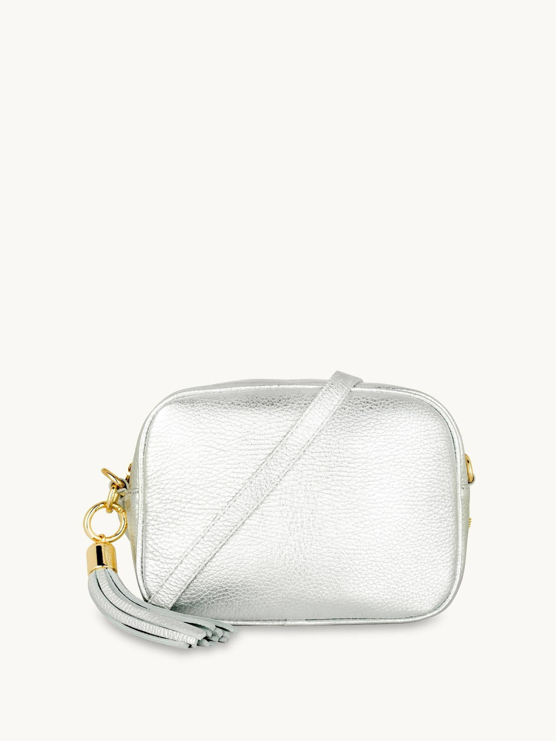 Apatchy Silver The Tassel Leather Cross-Body Bag