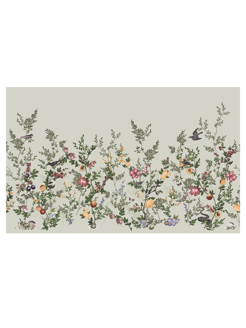 Graham & Brown Allurium Soft Pink mural sample A4 (British brand)
