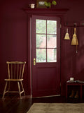 Graham & Brown Divine Damson paint sample, UK version