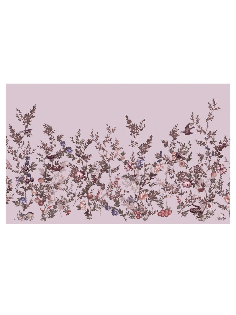 Graham & Brown Allurium Soft Pink mural sample A4 (British brand)
