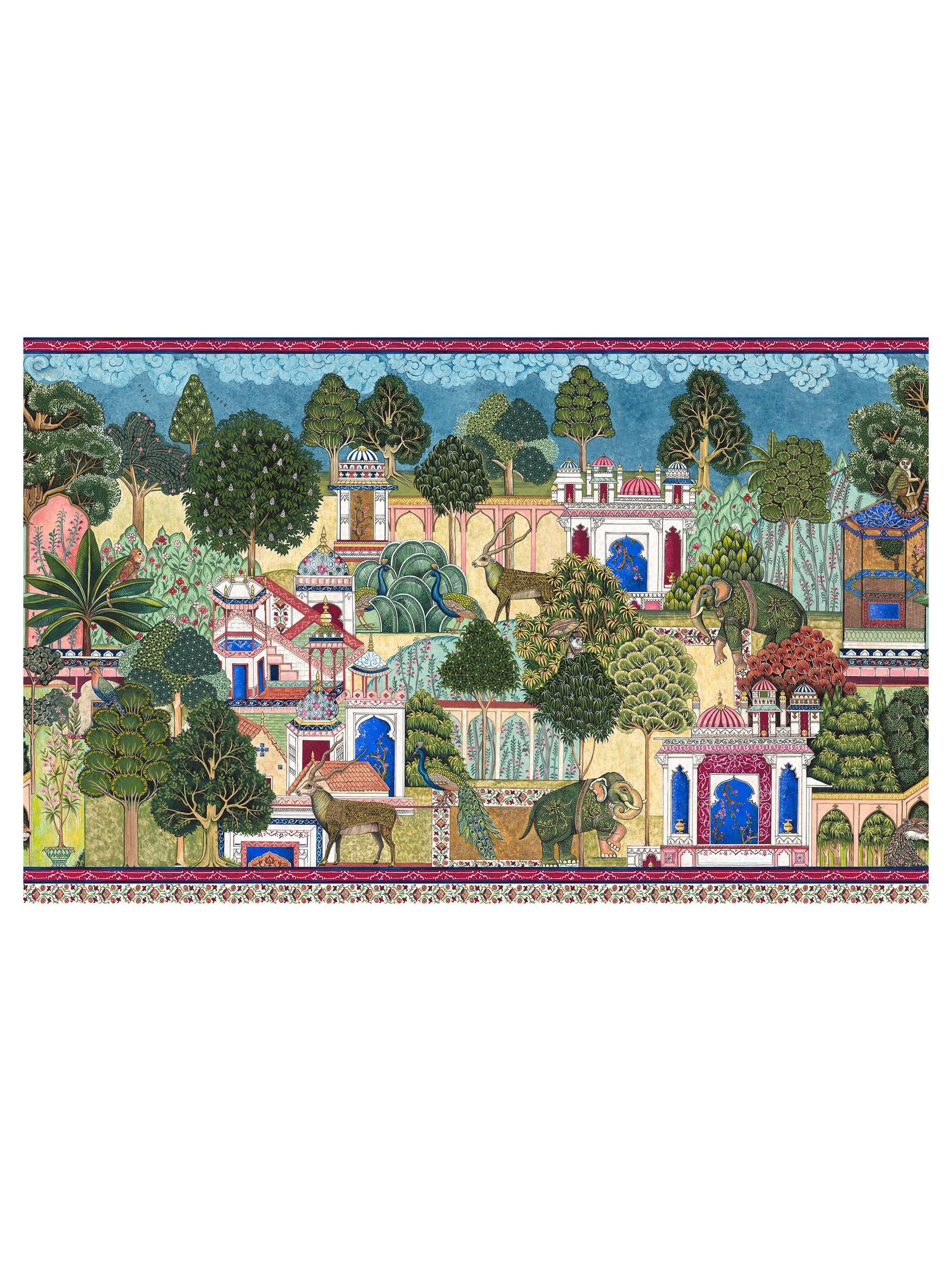 Graham & Brown Eternal City Mural Sample A4 (British brand)