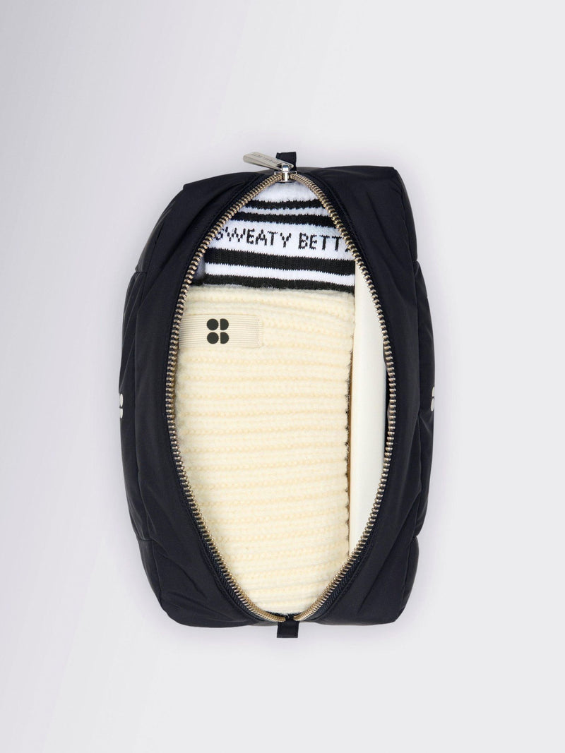 Sweaty Betty Nimbus Roam cross-body bag black (British brand)