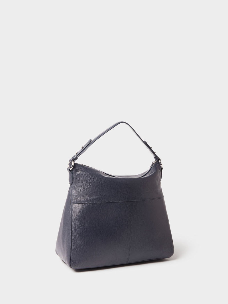 Osprey London blue leather hobo bag - British product