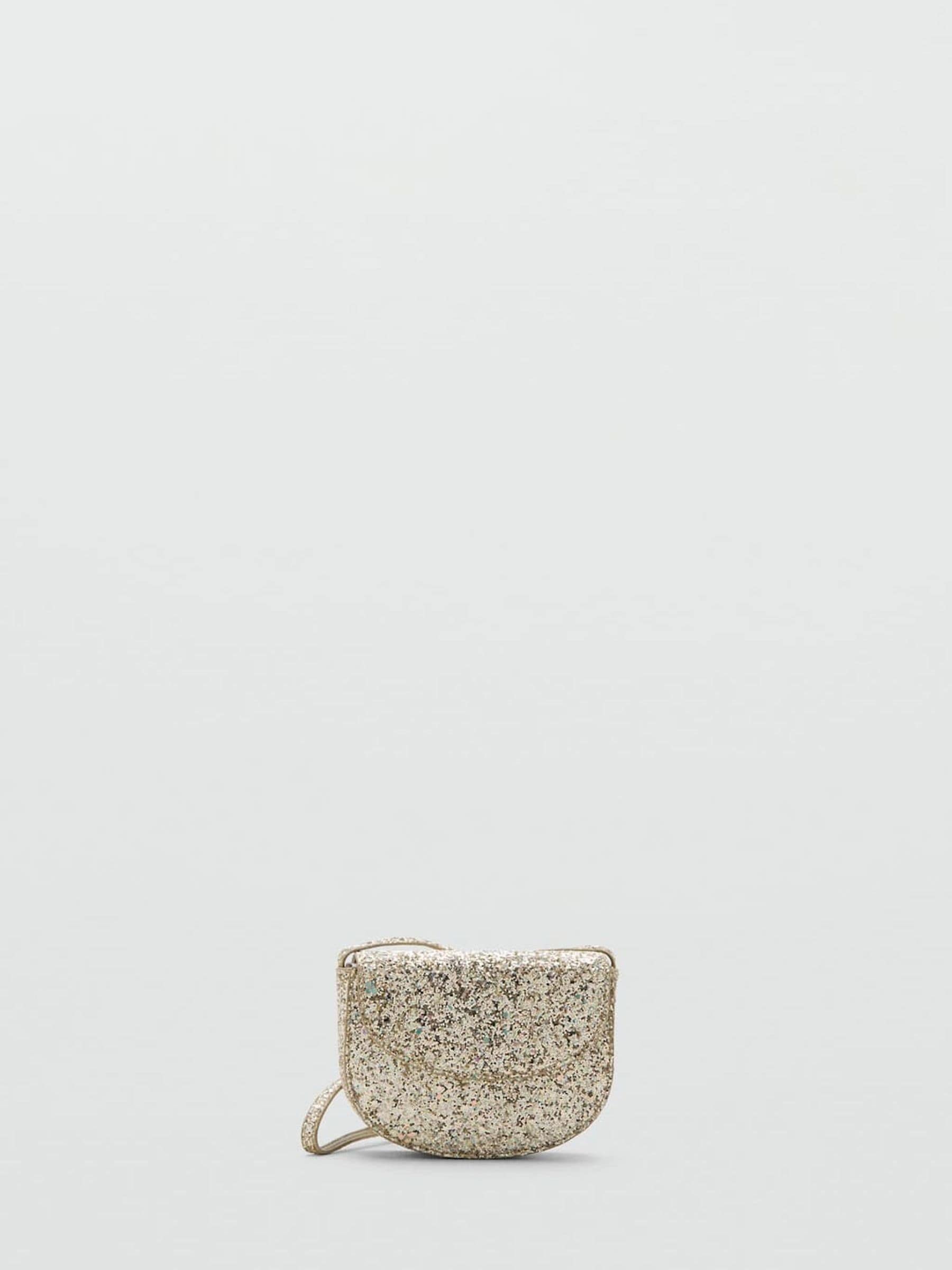 Mango gold sequin mini bag crossbody, UK version