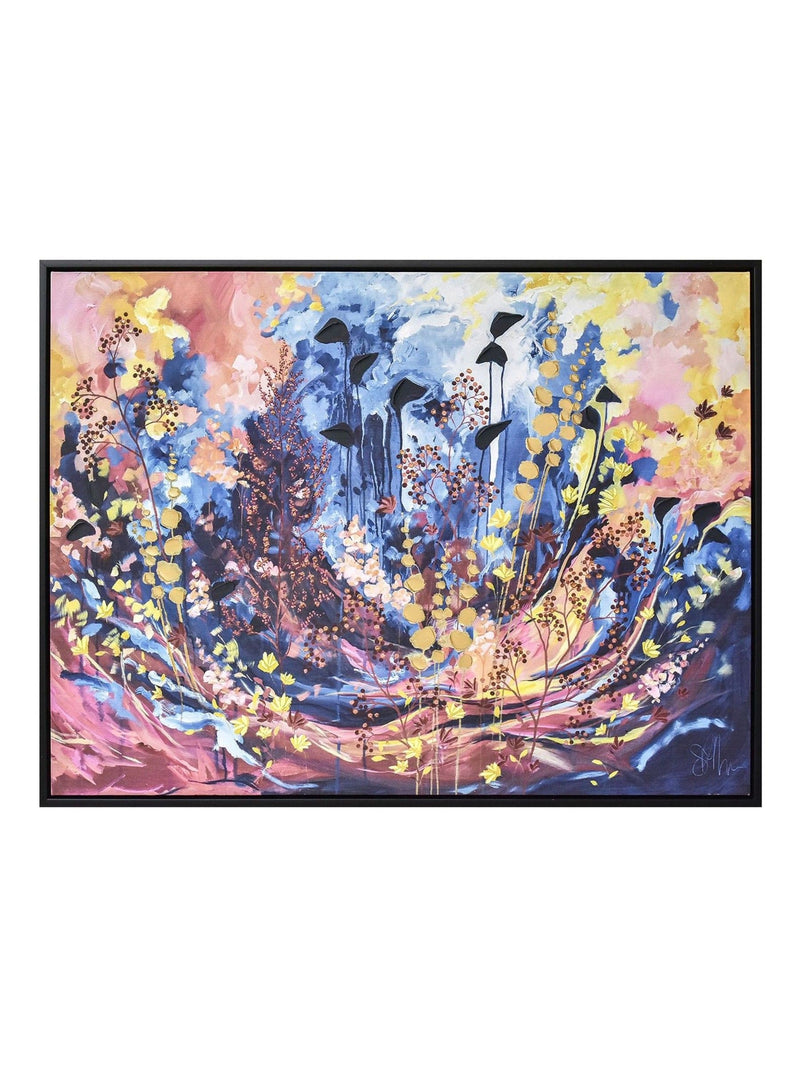 The Art Group framed canvas Blue Golden Hour IV 60x35cm (British brand)