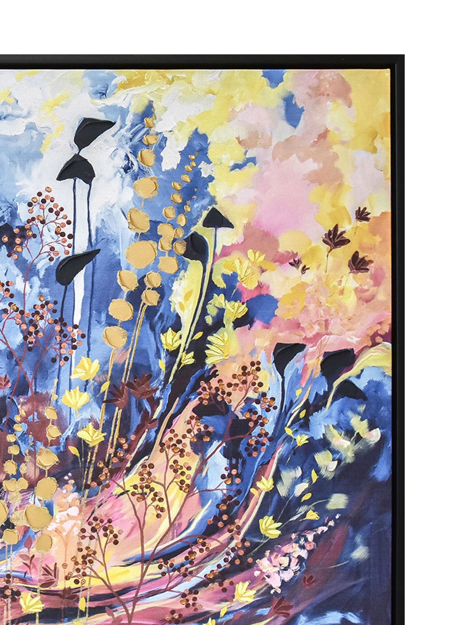 The Art Group framed canvas Blue Golden Hour IV 60x35cm (British brand)