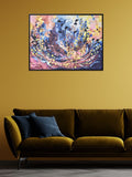 The Art Group framed canvas Blue Golden Hour IV 60x35cm (British brand)