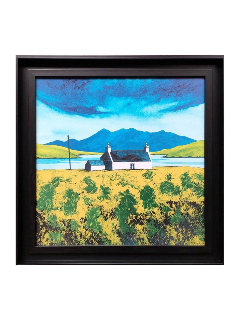 The Art Group Blue Loch Erisort Spring framed canvas 48cm, UK version