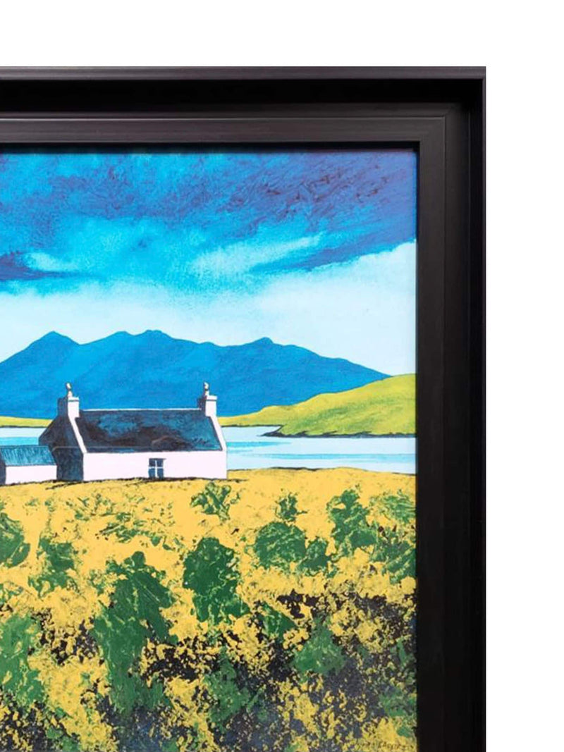 The Art Group Blue Loch Erisort Spring framed canvas 48cm, UK version