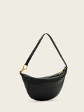 AllSaints Black Luna Micro Bag leather handbag (British brand)