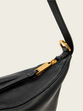 AllSaints Black Luna Micro Bag leather handbag (British brand)