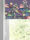 Bluebellgray Midnight Berneray floral print roman blind (British brand)