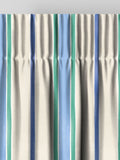Bluebellgray cotton seaside stripe curtains, UK version