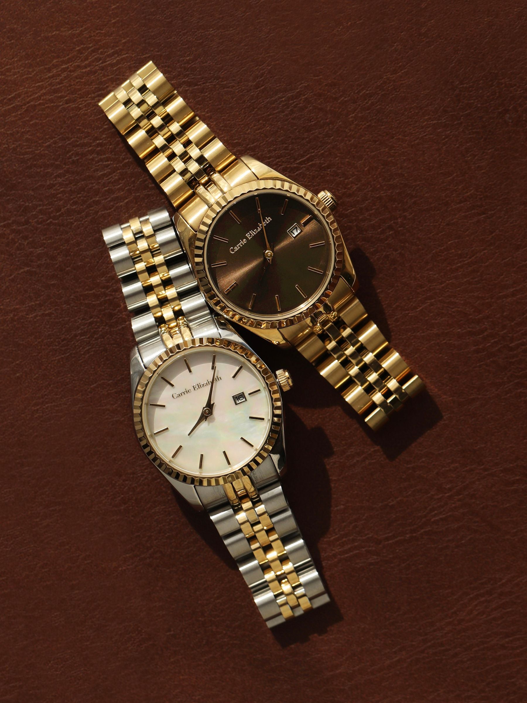 Carrie Elizabeth Luna watch mother of pearl dial 30mm, UK version