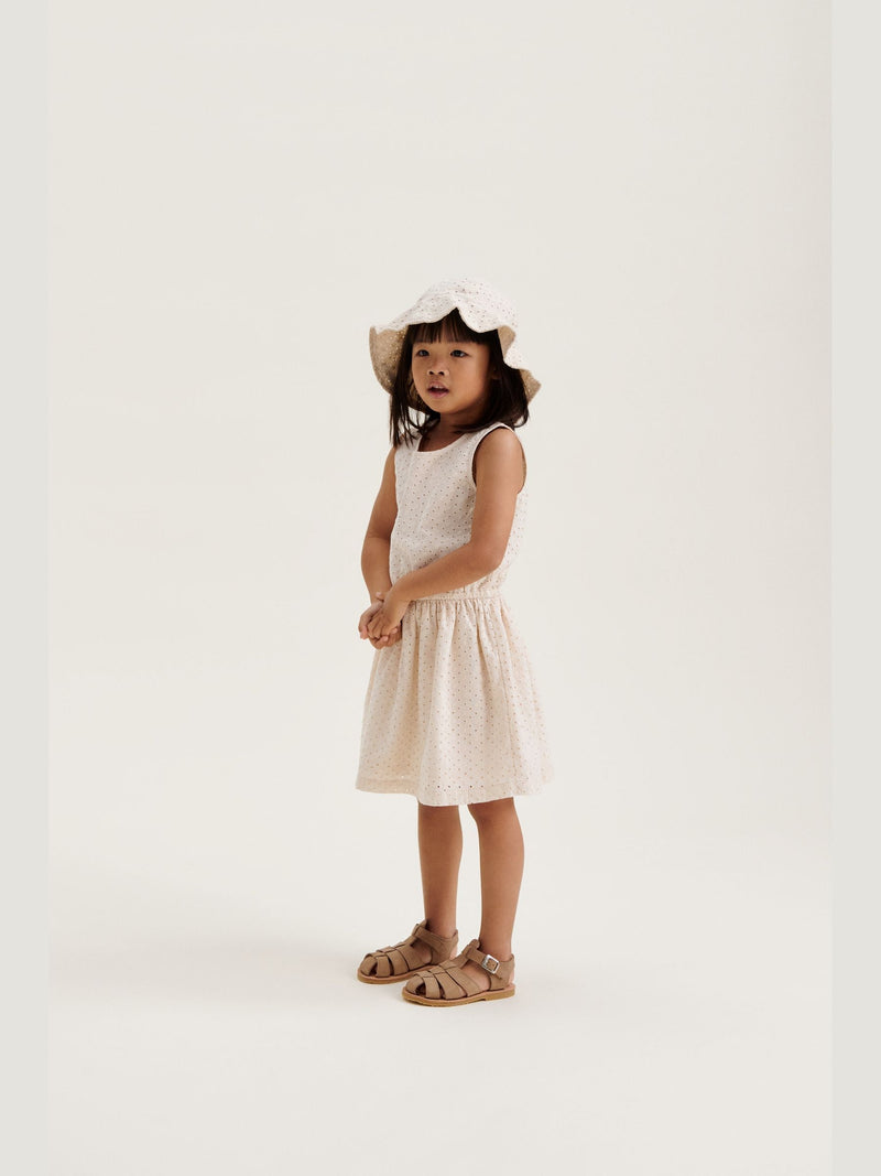 Liewood cream Amelia Anglaise sun hat, UK version