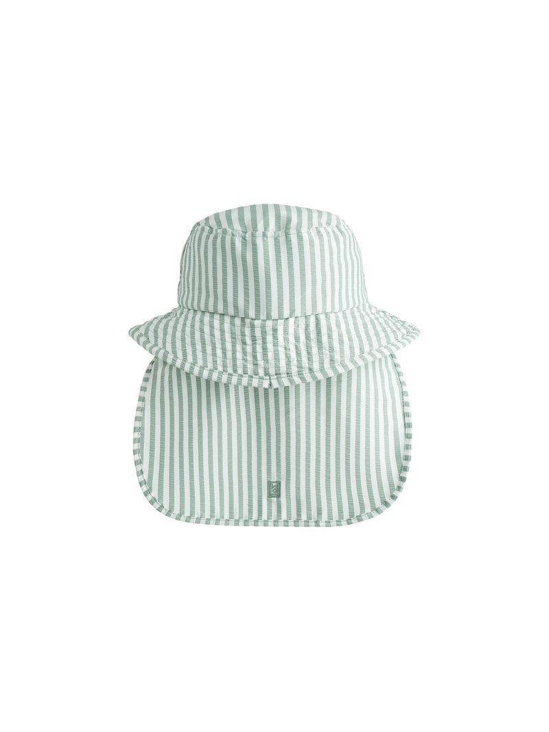 Liewood Damona seersucker sun hat (British brand)