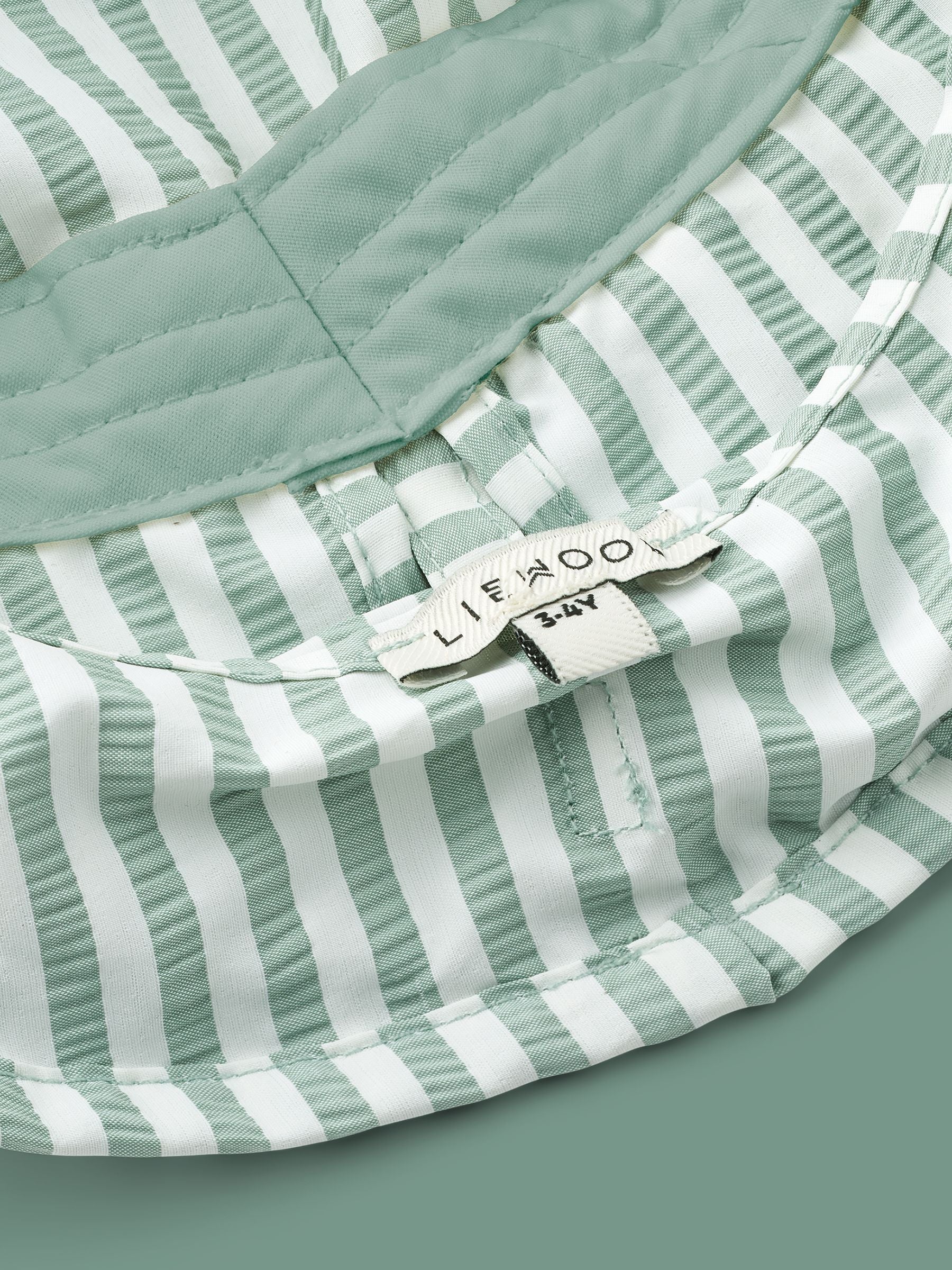 Liewood Damona seersucker sun hat (British brand)