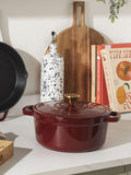 Salter cream cast iron casserole pot 3.4L (British brand)