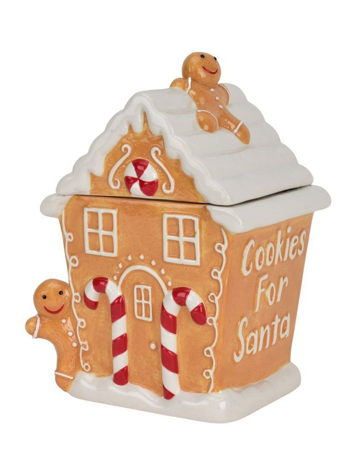 Widdop Gingerbread house cookie jar 26cm (British brand)