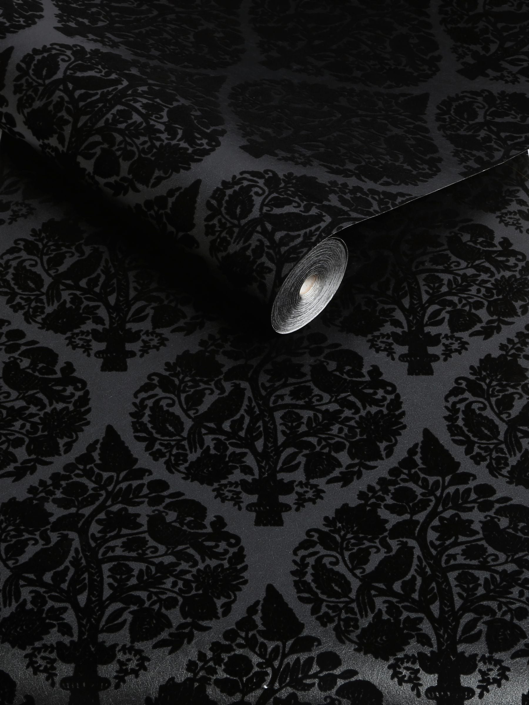 Graham & Brown Noir Woodland Fable wallpaper 10m (British brand)