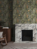 Graham & Brown Green Jungle Jamboree Wallpaper 10m
