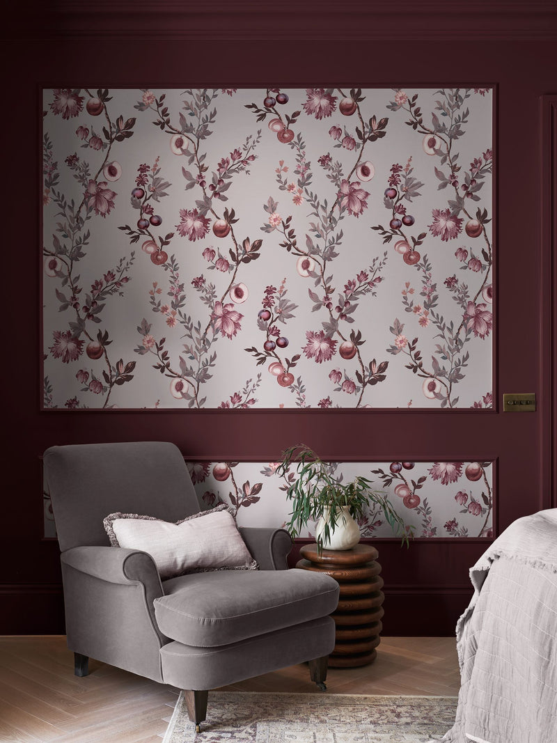 Graham & Brown Pink Allurium 10M Wallpaper
