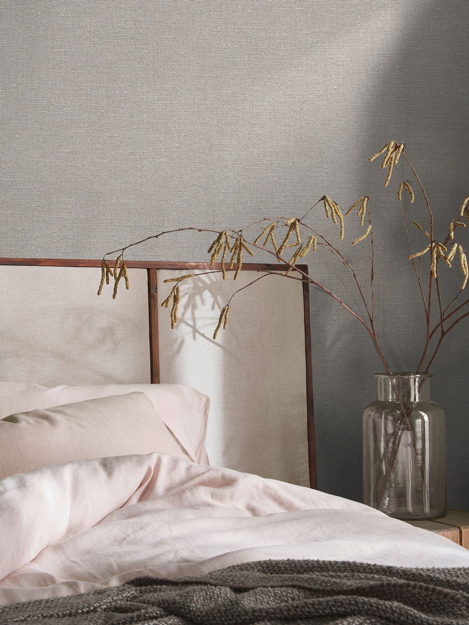 Graham & Brown Hazel Haptic Whispering Dune Wallpaper 10m x 52cm