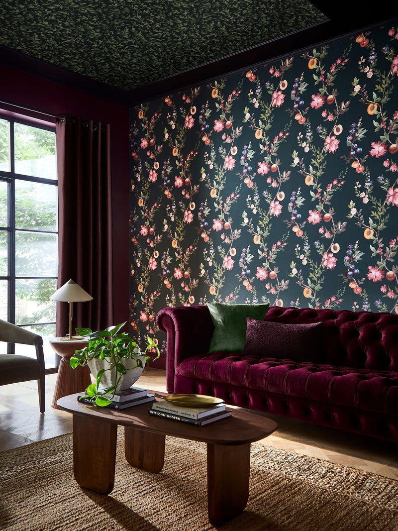 Graham & Brown Black Allurium 10M Wallpaper