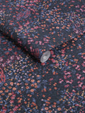 Graham & Brown Blue Pink Painterly Flora 10M Wallpaper