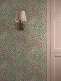 Graham & Brown Sage Painterly Flora 10M Wallpaper