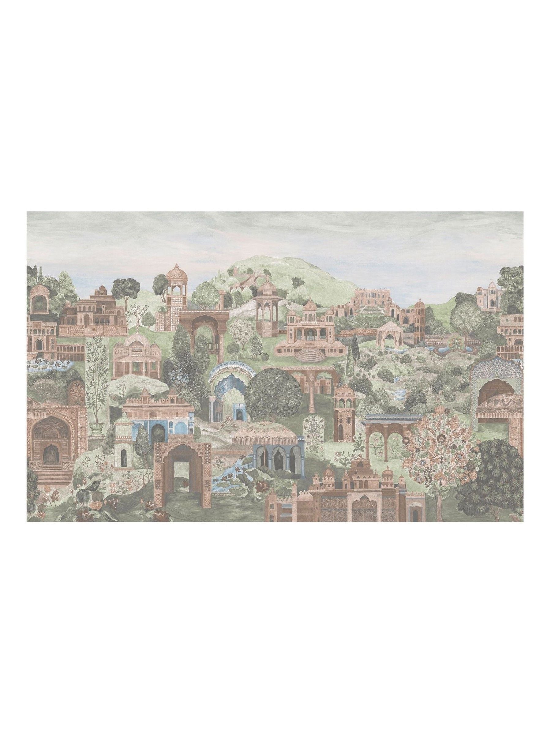 Graham & Brown Lost City mural 4m x 2.5m - British product