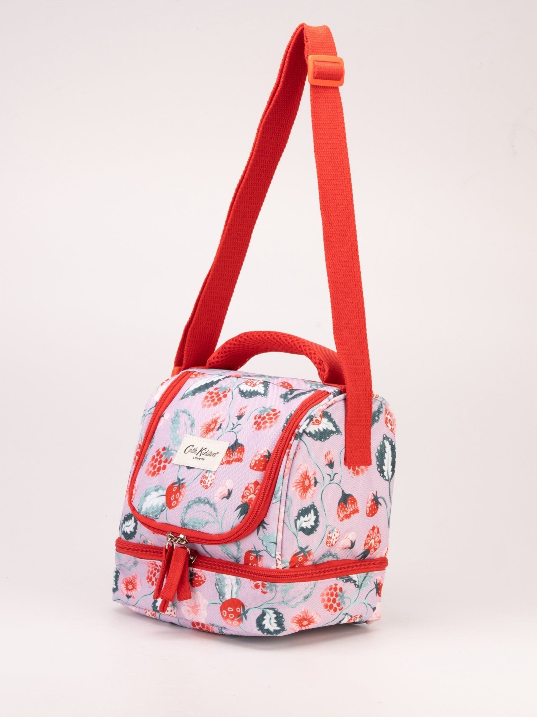 Cath Kidston Pink Raspberry small cooler bag, imported from the UK