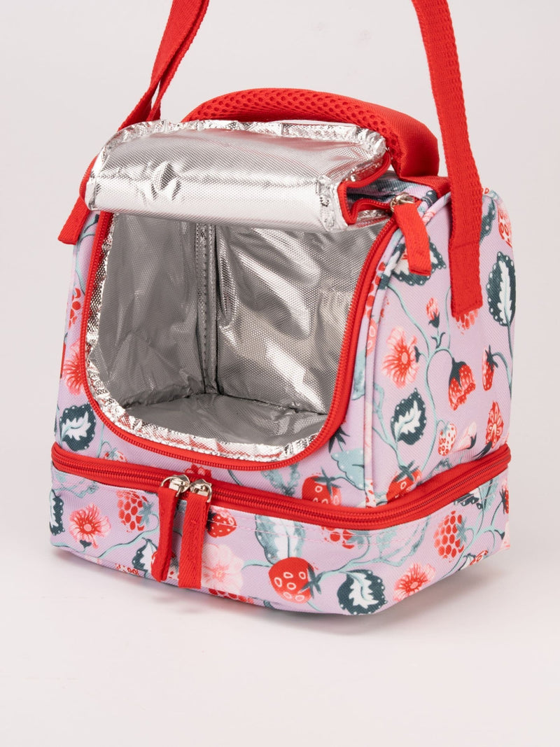 Cath Kidston Pink Raspberry small cooler bag, imported from the UK