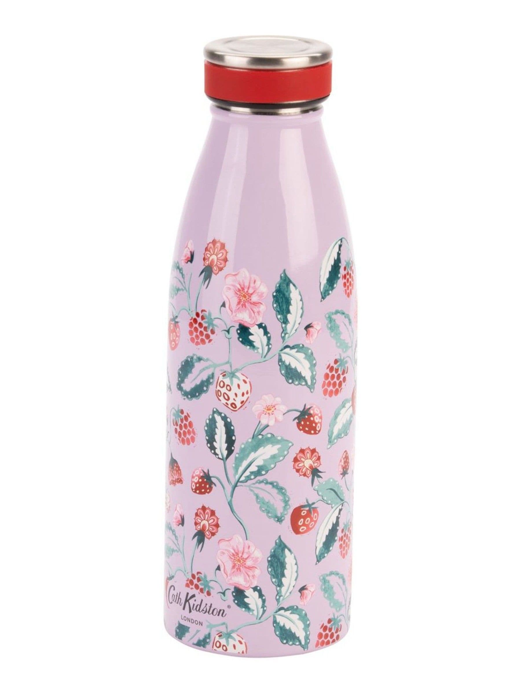 Cath Kidston pink raspberry water bottle 460ml - British product