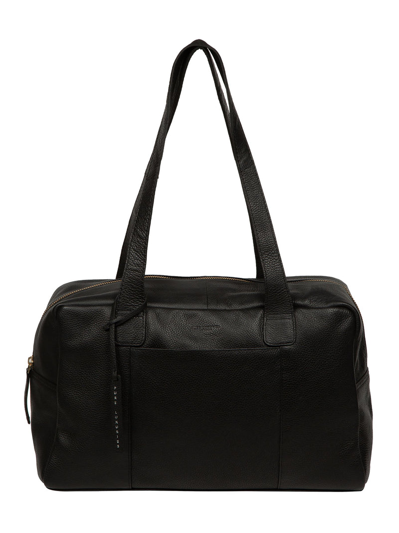 Pure Luxuries London Airgo leather cabin bag - British product
