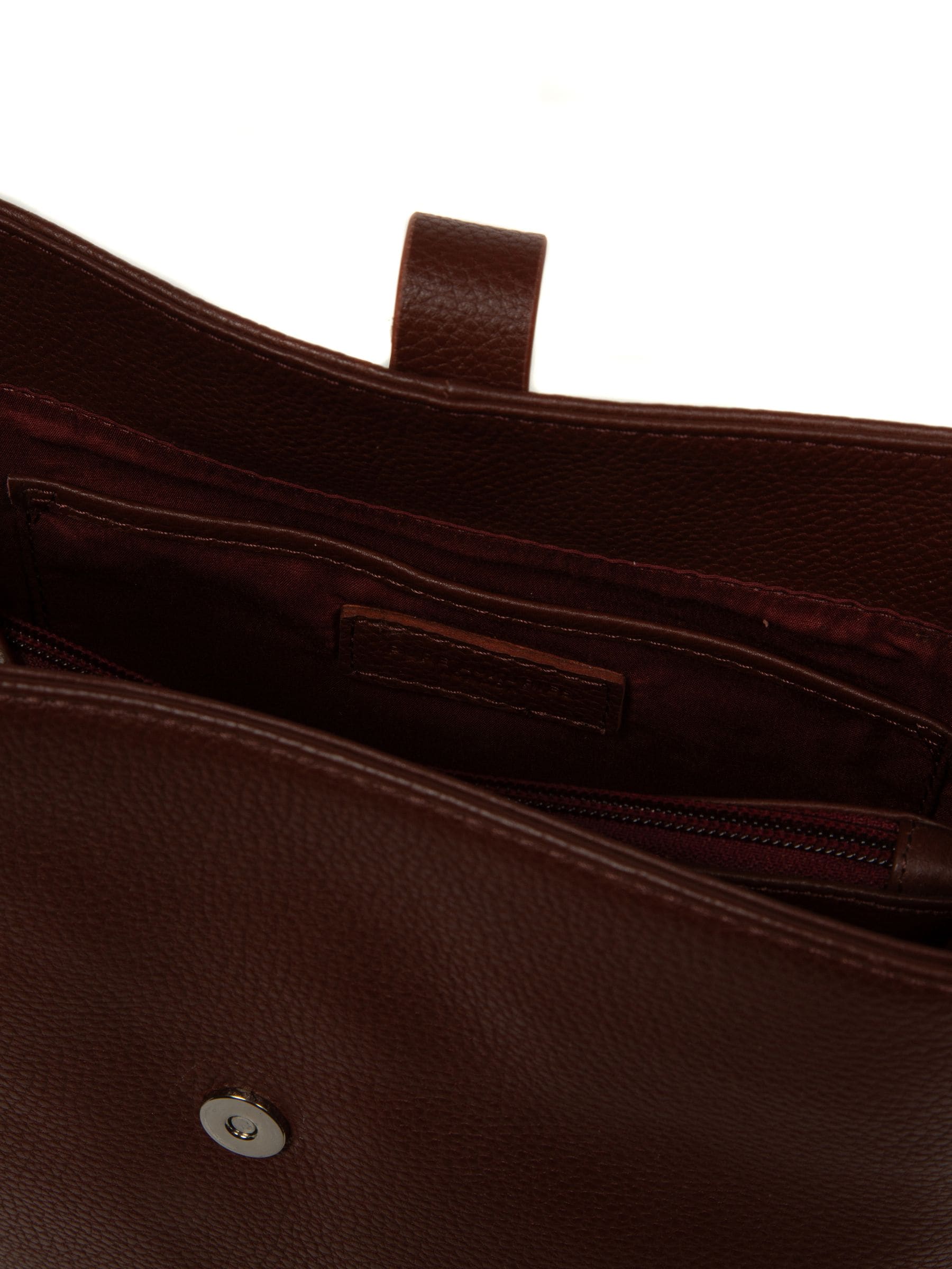 Pure Luxuries London chocolate brown Isola leather tote bag, UK version