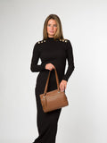 Pure Luxuries London brown Noko leather handbag, UK version