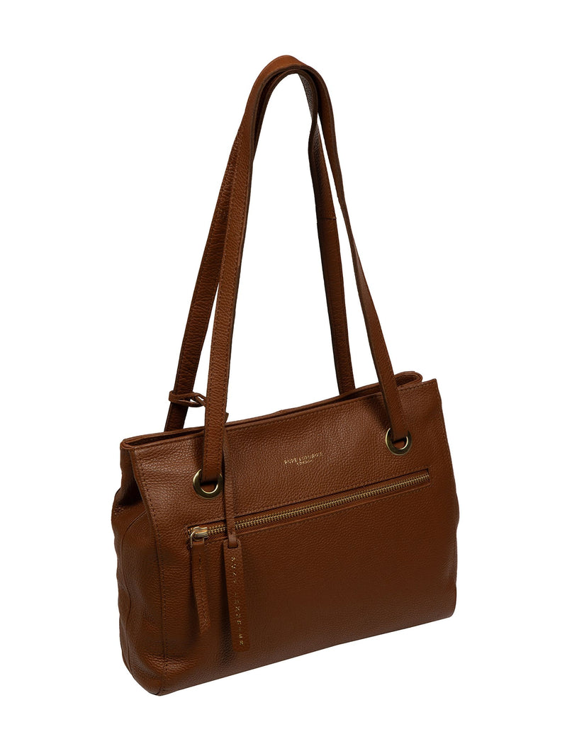 Pure Luxuries London brown Noko leather handbag, UK version