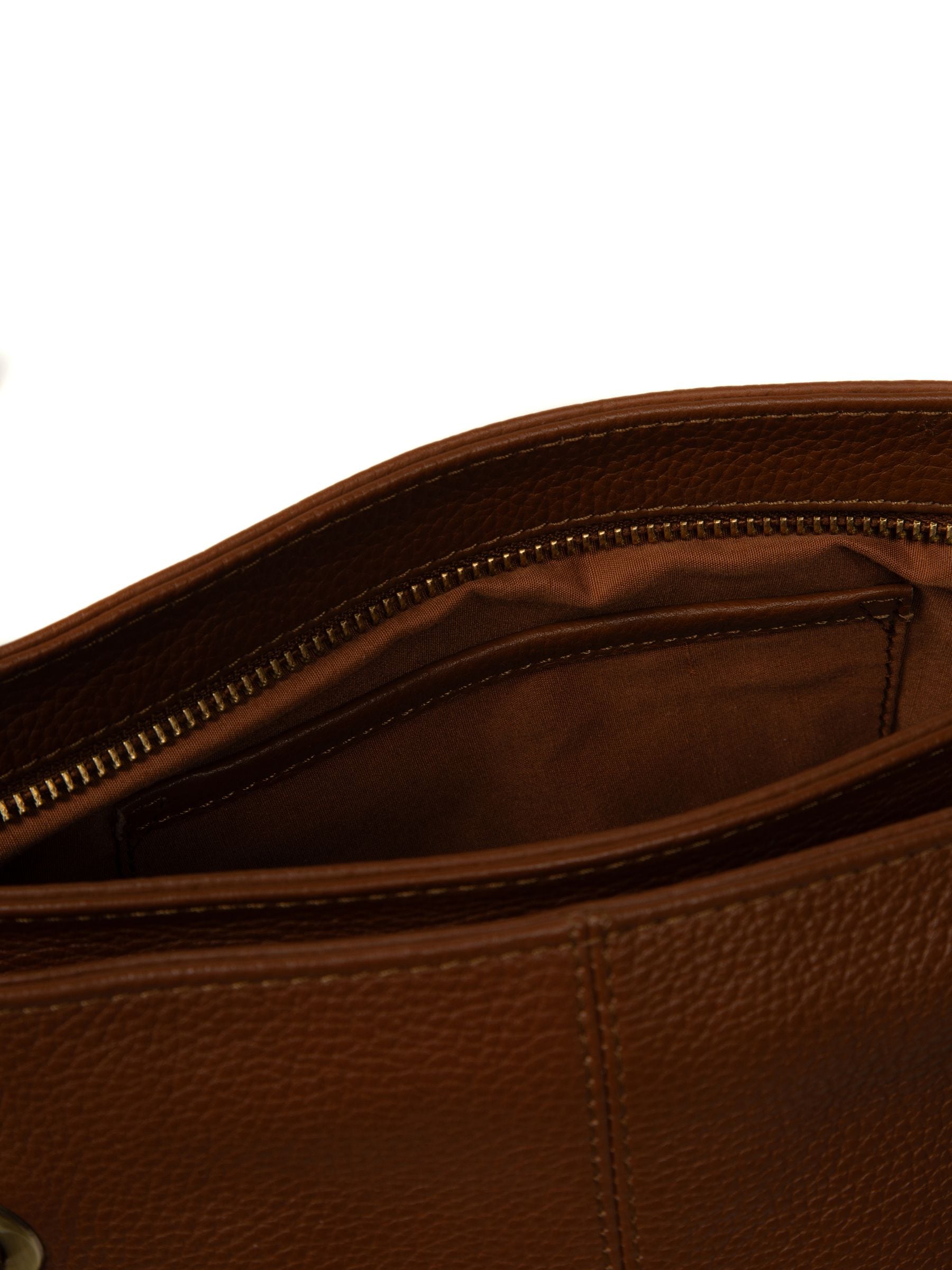 Pure Luxuries London brown Noko leather handbag, UK version