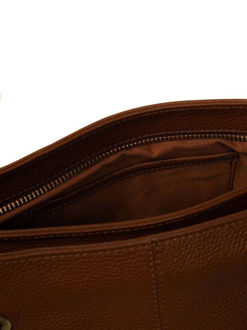 Pure Luxuries London brown Noko leather handbag, UK version