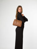 Pure Luxuries London brown Noko leather handbag, UK version