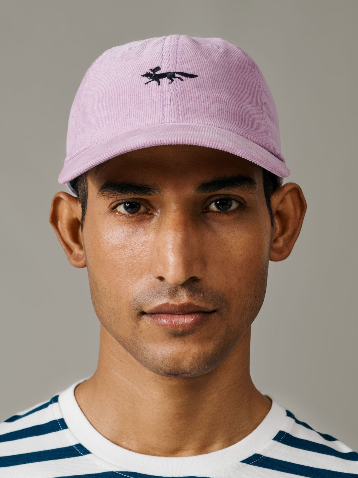 Aubin Dearne cord cap with cotton fabric (British brand)