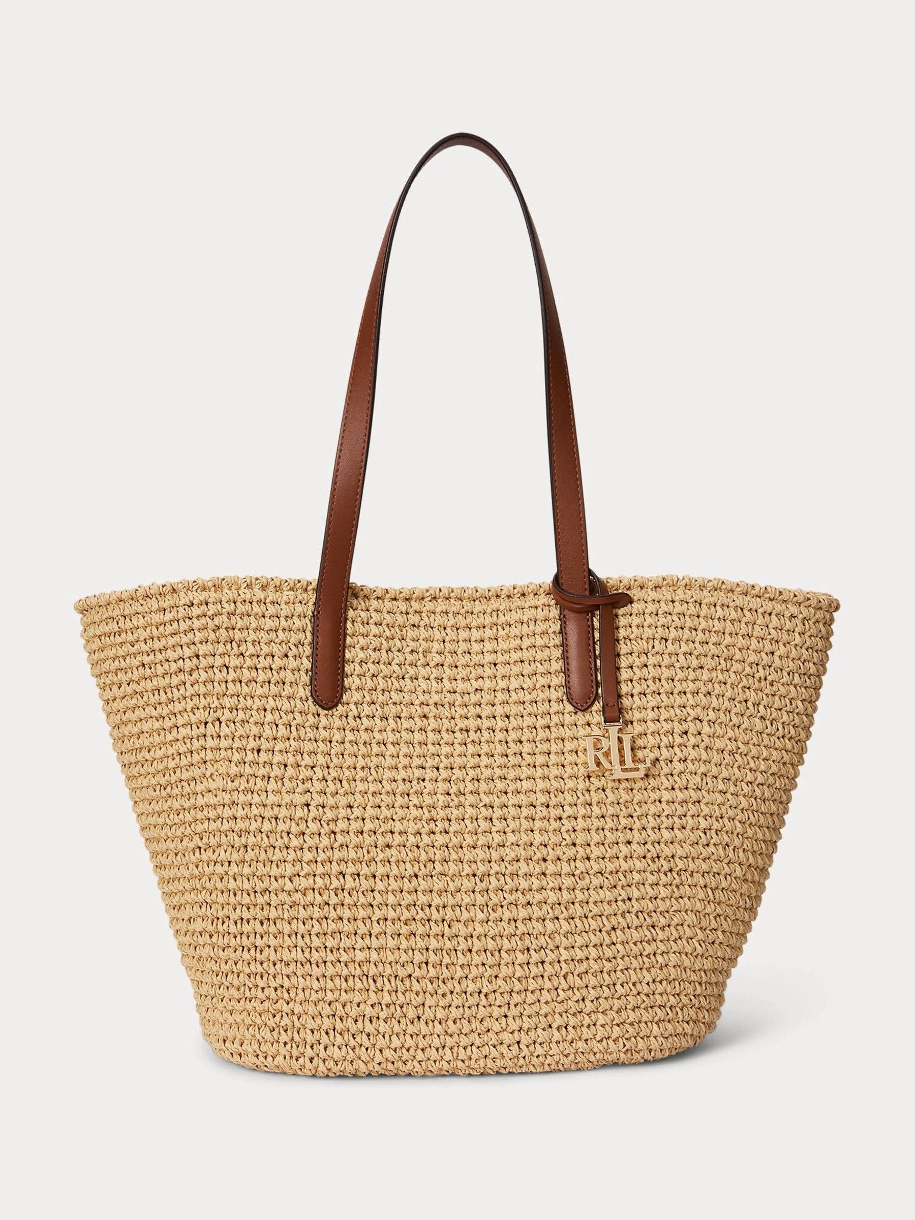 Lauren Ralph Lauren natural Lainey tote bag large - British product