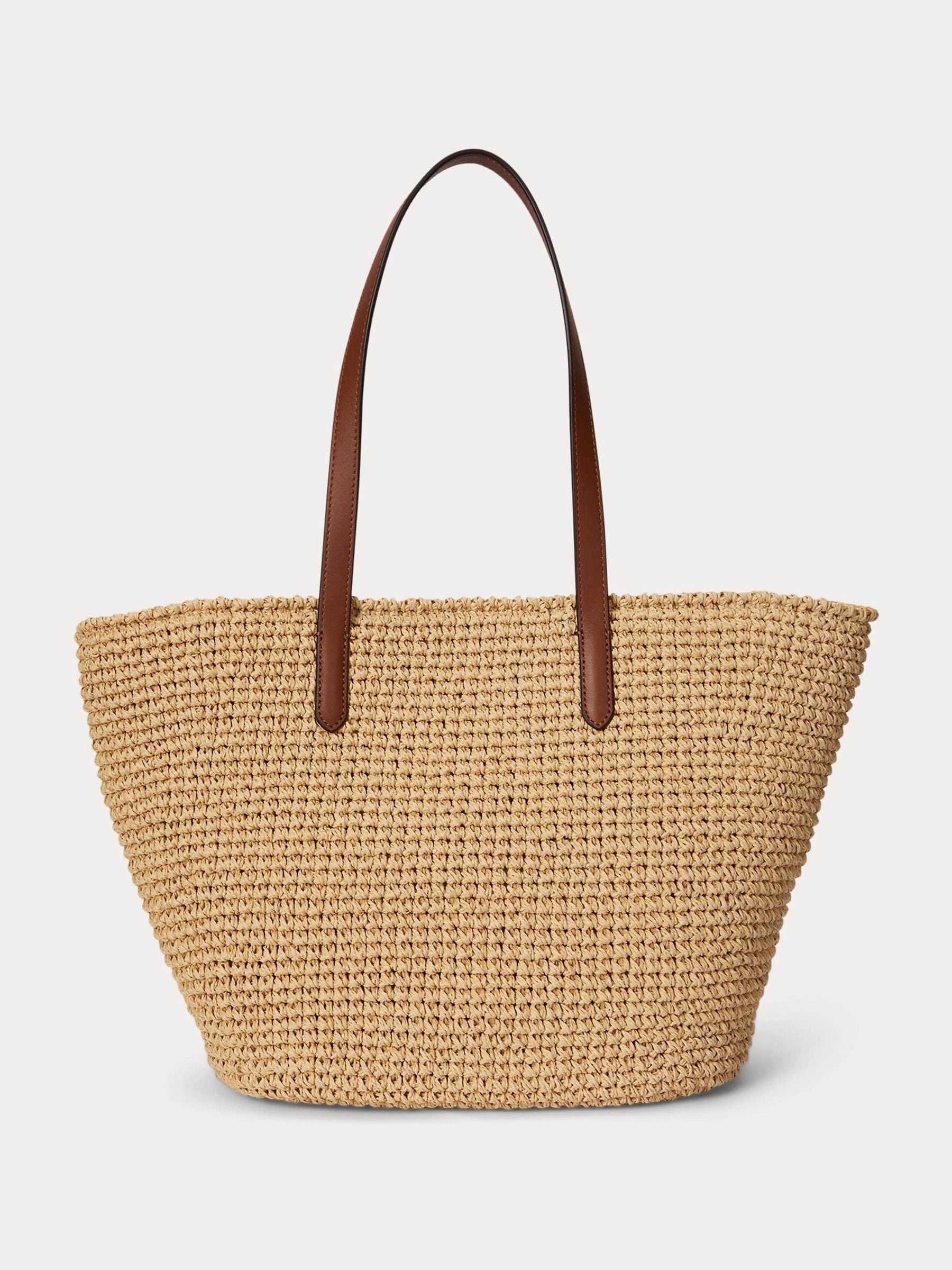 Lauren Ralph Lauren natural Lainey tote bag large - British product