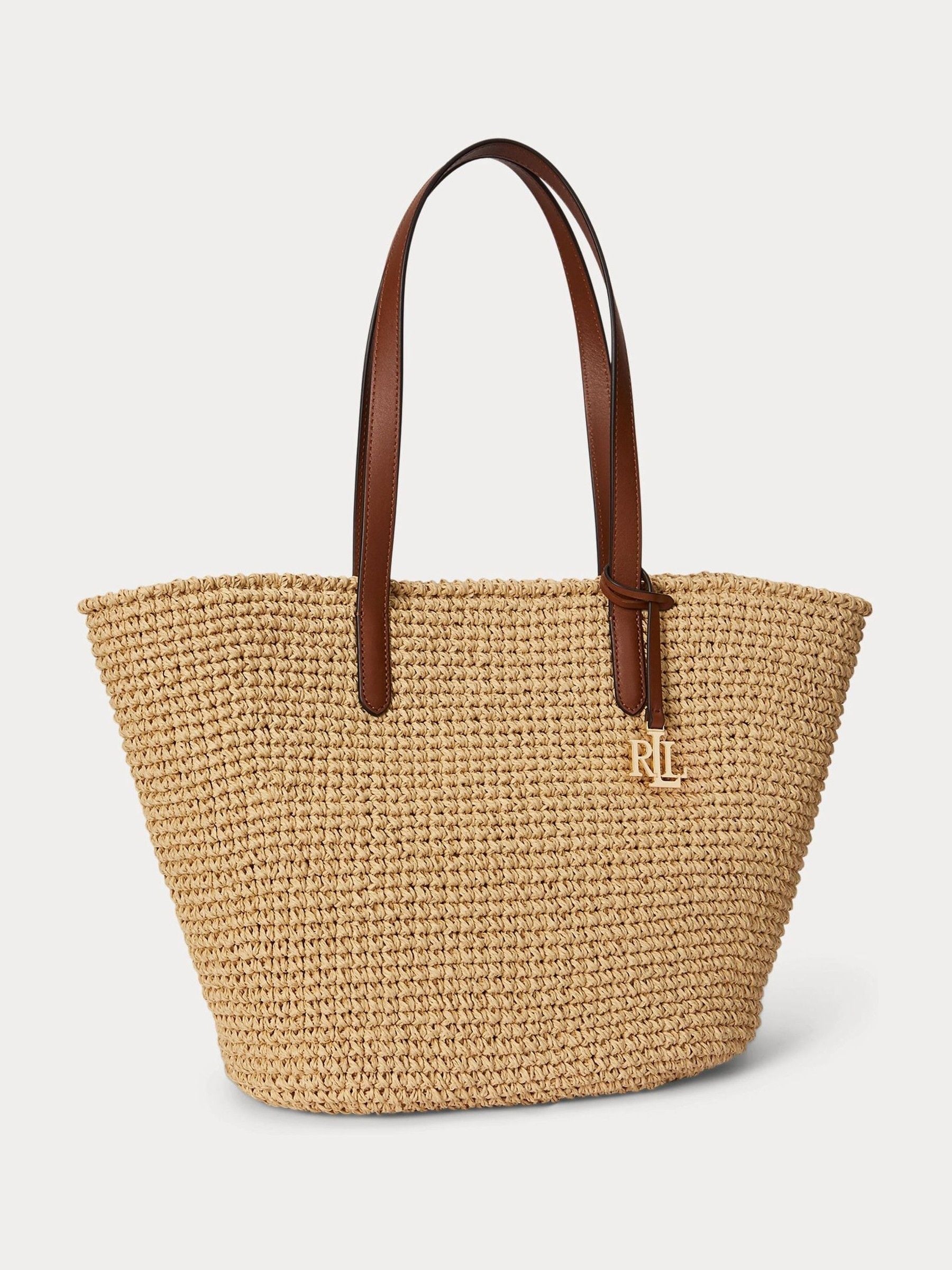 Lauren Ralph Lauren natural Lainey tote bag large - British product